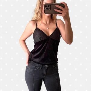Secret Treasures Black Camisole Top